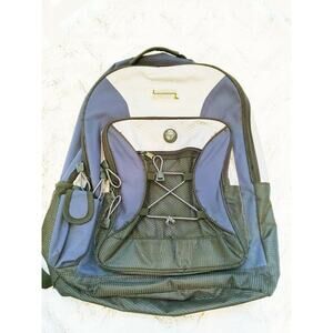 JORDAN SPORT BLUE/GRAY ADJUSTABLE STRAP BOOKBAG